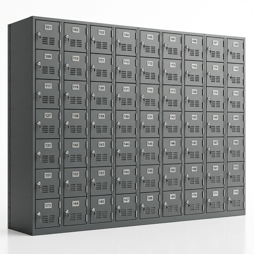 Staff Locker Array