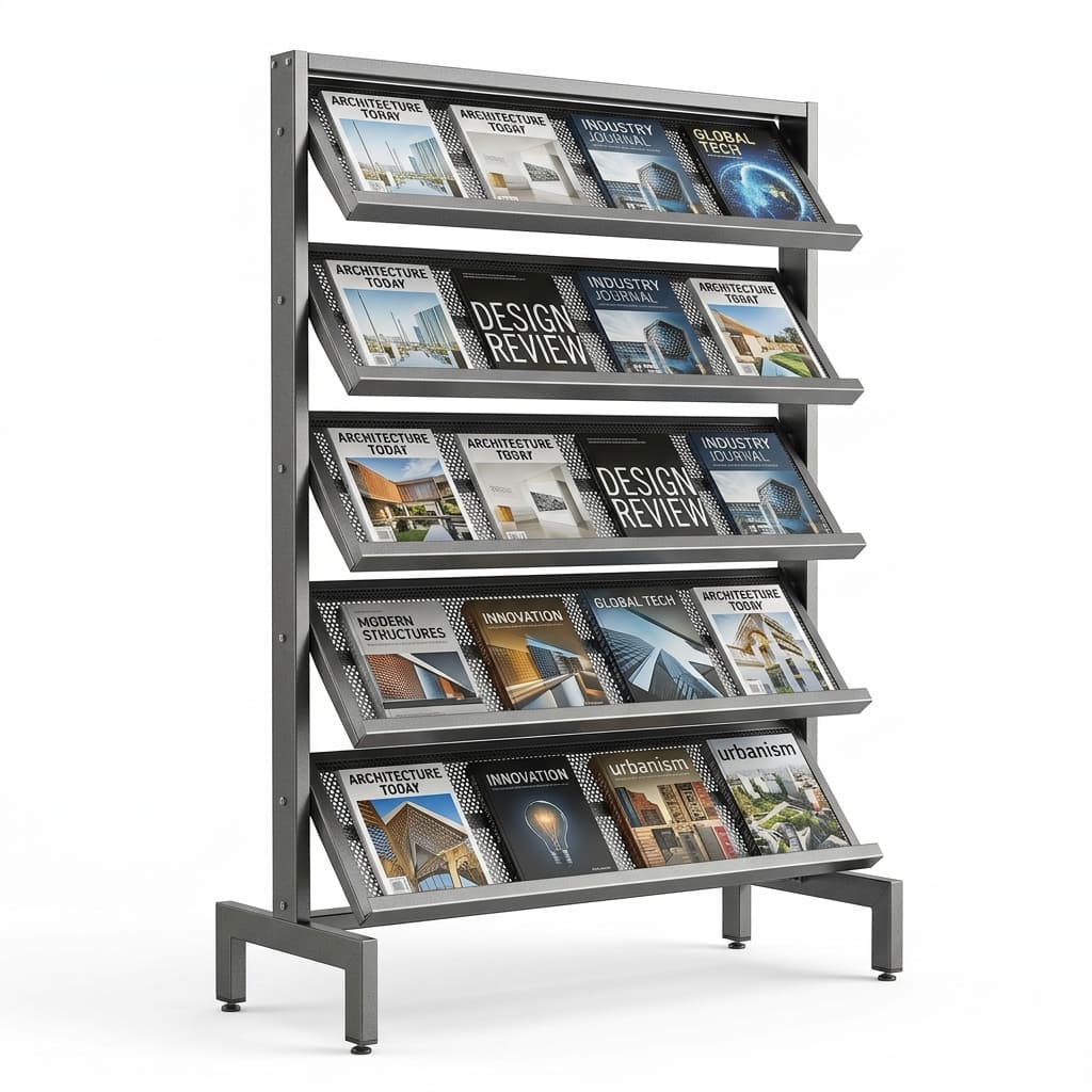Magazine & Book Rack