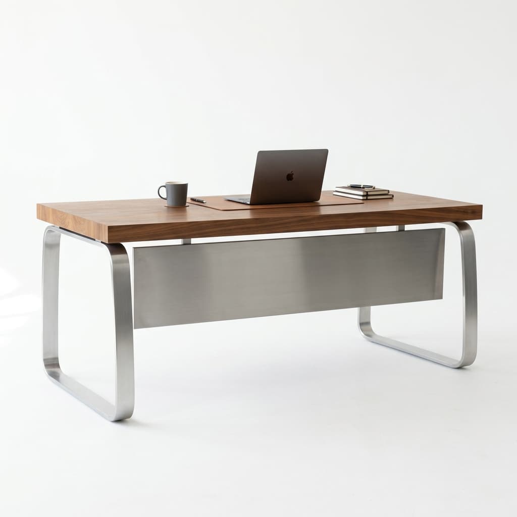Executive Table (D-Type Aluminum Legs)